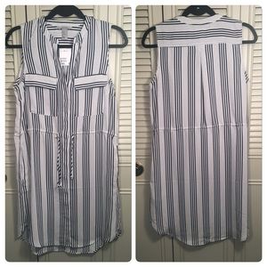 H&M strip dress